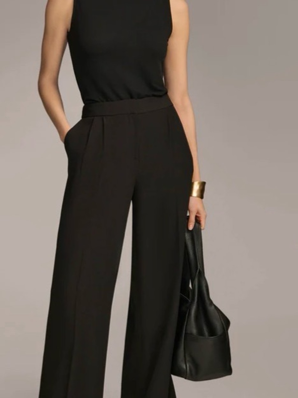 Donna Karan New York WIDE LEG PANT - Picture 2 of 9